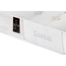 Cama Box Solteiro: Colchão Molas Ensacadas Castor Pocket Kingdom Skin + Base CRC Courano White( - 2