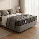 Ver imagem 1 de Cama Box com Colchão de Espuma D60 Double Face Guarda Costas Comfort Force Probel Queen 158cm
