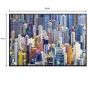 Ver imagem 4 de Quadro Decorativo Barcelona Colorful City I Color 60x90 cm