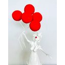 Ver imagem 4 de Escultura Palhaça. Palhaço. Decoração Artesanal. Feita À Mão