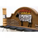 Ver imagem 2 de Placa Decorativa Porta-espetos - Churrasco e Cerveja