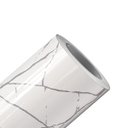 Ver imagem 1 de Papel de Parede Mármore Alba Pietra Branco Cinza Vinil Adesivo Impermeável Pia Box Mesa Banheiro