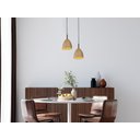 Ver imagem 4 de Luminária de Teto Pendente Legna Amadeirada Led Taschibra 40w E27