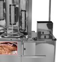 Ver imagem 3 de Carrinho de Churrasco Grego Cefaz Inox Rodas Pneumáticas e Toldo L20p/t