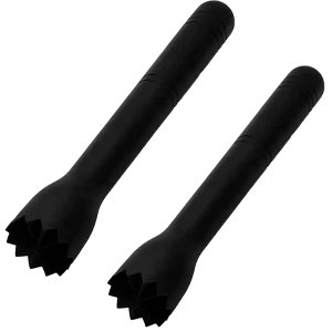 Kit 2 Socador D/drinks Caipirinha 25cm Plástico Profissional