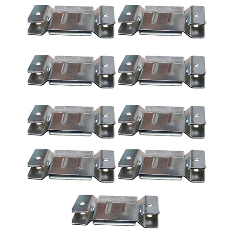 9 Pares de Conector de Encaixe para Móveis Sofá Cabeceira Painel Zincado Nay Multicoisas Sofá Modula