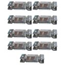 Ver imagem 1 de 9 Pares de Conector de Encaixe para Móveis Sofá Cabeceira Painel Zincado Nay Multicoisas Sofá Modula