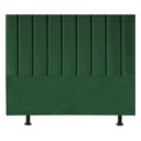 Ver imagem 1 de Cabeceira Estofada Cama Casal Queen Size 160 Cm Marina Suede Verde