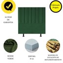 Ver imagem 3 de Cabeceira Estofada Cama Casal Queen Size 160 Cm Marina Suede Verde