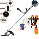 Ver imagem 1 de Roçadeira Lateral Anmax Cg430b 43cc 1,7hp C/ Carretel e Faca 2p + Faca 80d + Escova de Aço