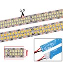 Ver imagem 5 de Fita Led Dupla 2025 624 Led’s 5 Metros 45w Ip20 12v 3000k