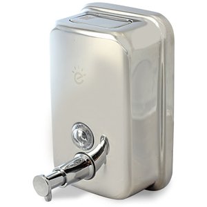 Dispenser Saboneteira Manual Parede Sabonete Líquido Inox 1L HSI1000
