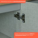 Ver imagem 7 de Cozinha Compacta 4 Peças com Balcão Pia / Canto Reto e Porta Toalhas sem Tampo Espresso Moveis