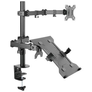 Suporte para Monitor e Notebook com Articulação Dupla - Plmsmn1a