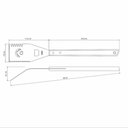 Ver imagem 7 de Espátula Multifuncional com Serrilha Churrasco em Aço Inox e Cabo de Madeira 48cm Eci2 -