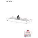Ver imagem 4 de Cama Auxiliar para Colchão 78x188cm Cocadinha Multimóveis Bb354 Branco