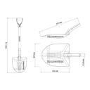 Ver imagem 4 de Pá de Bico 405/30 em Aço com Cabo de Madeira 71 Cm com Empunhadura Plástica Curva Ergonôm