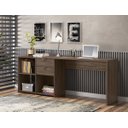 Ver imagem 2 de Mesa para Computador Office Nt 2060 Nogal - Notável