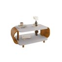 Ver imagem 1 de Mesa de Centro Floripa Off-white/naturalle - Bechara