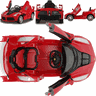 Carrinho Eletrico Shiny Toys La Ferrari FXX K 12V Vermelho - 3