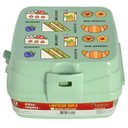 Ver imagem 1 de Lancheira Dupla com Divisória Adulta Verde - Lanc07 - Keita Lancheira Dupla com Divisória Adulta Ver
