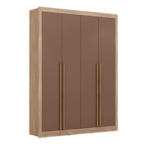 Guarda-roupa em Mdp 4 Portas Maxel Cannes