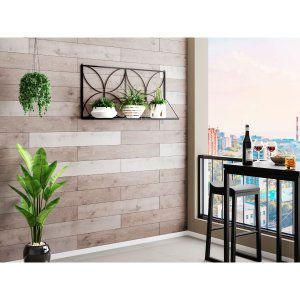 Jardineira Floreira Decorativa Suspensa em Ferro - 50x100