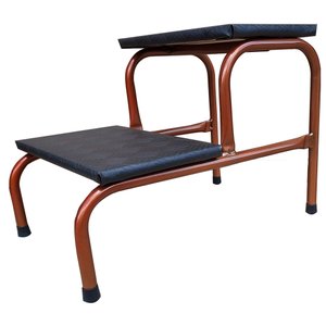 Escada Prática 2 Degraus para Facilitar Seu Dia a Dia Medcombo Escada 2 Degraus Bronze