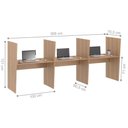 Ver imagem 2 de Mesa de Atendimento 3 Lugar Iron Montana