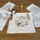 Ver imagem 1 de Pano de Prato Estampado Tradicional 12 Unidades Branco