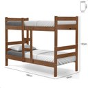 Ver imagem 5 de Beliche Solteiro Que Vira Duas Camas Luke Castanho