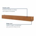 Ver imagem 7 de Aparador Suspenso 100% MDF 3 Gavetas 180cm Apolo Marrom/Marromle