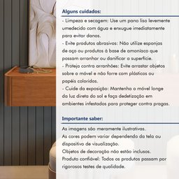 Aparador Suspenso 100% MDF 3 Gavetas 180cm Apolo Marrom/Marromle - 7 Aparador Suspenso 100% MDF 3 Gavetas 180cm Apolo Marrom/Marromle - 7