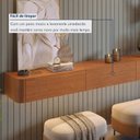 Ver mais imagens de Aparador Suspenso 100% MDF 3 Gavetas 180cm Apolo Marrom/Marromle