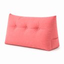Ver imagem 3 de Almofada Decorativa Cabeceira Encosto Apoio de Lombar Solteiro Suede Rosa - Monari Design