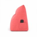 Ver imagem 2 de Almofada Decorativa Cabeceira Encosto Apoio de Lombar Solteiro Suede Rosa - Monari Design