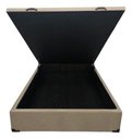 Ver imagem 3 de Base Box Bau Casal Linho Bege ( Blindada ) Super Reforçada
