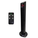 Ver imagem 1 de Ventilador Torre Giratorio 70w Oscila Refresca Visor Led Controle 3 Velocidades 4 Modos Verao Sol Di