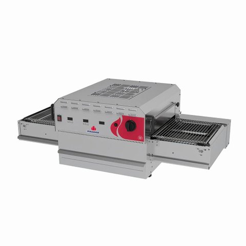 Forno Esteira Pizzas 40cm Híbrido Gás e Elétrico Profissional Prfe-400 G2 Nh 220v - Progás