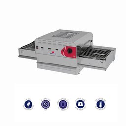 Forno Esteira Pizzas 40cm Híbrido Gás e Elétrico Profissional Prfe-400 G2 Nh 220v - Progás - 3 Forno Esteira Pizzas 40cm Híbrido Gás e Elétrico Profissional Prfe-400 G2 Nh 220v - Progás - 3