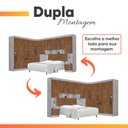 Ver mais imagens de Dormitório Completo Georgia Ja Avelã / Jequitibá para Cama Box 1,58m Queen