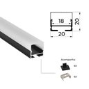 Ver imagem 3 de Perfil de Sobrepor para Fita Led Nordecor Vetro 20mm