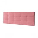 Ver imagem 1 de Cabeceira Painel Casal Queen 1,60m Roma Suede Rosa Dal Poz Estofados