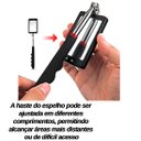 Ver imagem 4 de Espelho de Inspeção Telescópico com Led 280 a 870 Mm Ferramenta para Visualização em Locais de Difíc