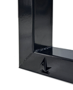 Ver imagem 2 de Pé de Mesa 60x72 - Modelo Slim - Black Piano - Par