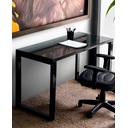 Ver imagem 1 de Pé de Mesa 60x72 - Modelo Slim - Black Piano - Par