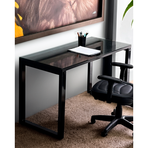 Pé de Mesa 60x72 - Modelo Slim - Black Piano - Par