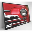 Ver imagem 7 de Quadro Frente Carro Clássico 120x80 Cm Vidro Impresso
