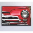 Ver imagem 3 de Quadro Frente Carro Clássico 120x80 Cm Vidro Impresso