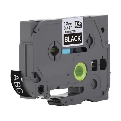 Fita Compatível Brother Tze-335 Preta Black 12mm Multilaser
